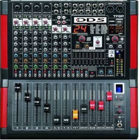 DDS D-8 P-2000FX 2x1000 Watt 8 Kanal Power Mikser Amfi