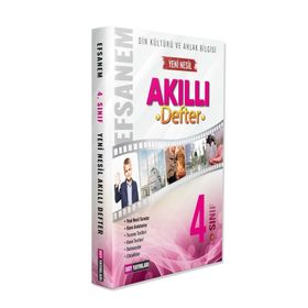 Ddy Yayınları - 4. Sınıf Din Kültürü ve Ahlak Bilgisi Efsanem Akıllı Defter