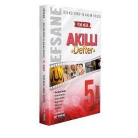 DDY Yayınları 5. Sınıf Din Kültürü ve Ahlak Bilgisi Efsane Akıllı Defter