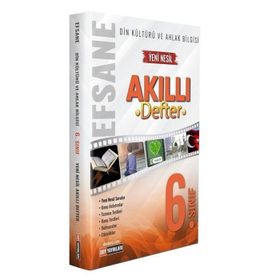 DDY Yayınları 6. Sınıf Din Kültürü ve Ahlak Bilgisi Efsane Akıllı Defter