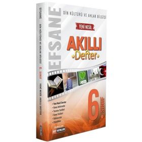 DDY Yayınları 6. Sınıf Din Kültürü ve Ahlak Bilgisi Efsane Akıllı Defter