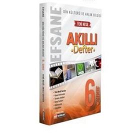 DDY Yayınları 6. Sınıf Din Kültürü ve Ahlak Bilgisi Efsane Akıllı Defter