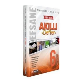 DDY Yayınları 6. Sınıf Din Kültürü ve Ahlak Bilgisi Efsane Akıllı Defter