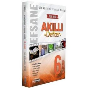 DDY Yayınları 6. Sınıf Din Kültürü ve Ahlak Bilgisi Efsane Akıllı Defter