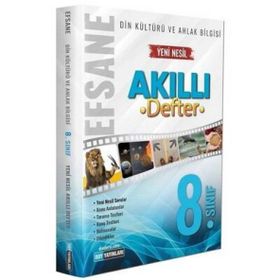 DDY Yayınları 8. Sınıf Din Kültürü ve Ahlak Bilgisi Efsane Akıllı Defter