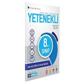 DDY Yayınları 8. Sınıf Yetenekli Din Kültürü ve Ahlak Bilgisi Soru Bankası