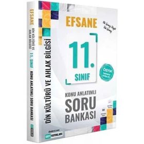 DDY Yayınları DDY Yayınları 11. Sınıf Din Kültürü ve Ahlak Bilgisi Efsane Konu Anlatımlı Soru Bankası