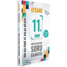 DDY Yayınları DDY Yayınları 11. Sınıf Din Kültürü ve Ahlak Bilgisi Efsane Konu Anlatımlı Soru Bankası