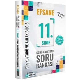 DDY Yayınları DDY Yayınları 11. Sınıf Din Kültürü ve Ahlak Bilgisi Efsane Konu Anlatımlı Soru Bankası