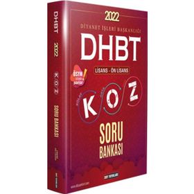 DDY Yayınları DHBT Lisans Önlisans KOZ Soru Bankası
