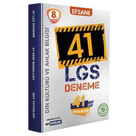 Ddy Yayınları Lgs 8. Sınıf Din Kültürü ve Ahlak Bilgisi Efsanem Koz 41 Deneme
