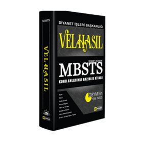 DDY Yayınları MBSTS Velhasıl Konu Anlatımlı Hazırlık Kitabı