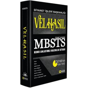 DDY Yayınları MBSTS Velhasıl Konu Anlatımlı Hazırlık Kitabı