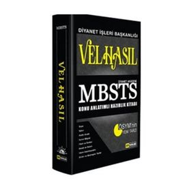 DDY Yayınları MBSTS Velhasıl Konu Anlatımlı Hazırlık Kitabı