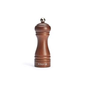 De Buyer 14 cm Koyu Ahşap Baharat Değirmeni