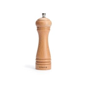 De Buyer 18 cm Naturel Ahşap Karabiber Değirmeni