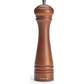 De Buyer 21 cm Koyu Ahşap Baharat Değirmeni