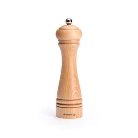 De Buyer 21 cm Naturel Ahşap Baharat Değirmeni