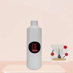 De Parfum Fresh Mandalina Kokulu Oda Kokusu 250 ml Yedek Dolum Şişesi + 115 ml Cam Şişe ve Bambu Çubuk