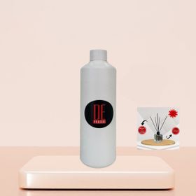 De Parfum Kaşmir Kokulu Oda Kokusu 250 ml Yedek Dolum Şişesi + 115 ml Cam Şişe ve Bambu Çubuk