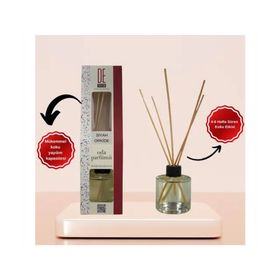 De Parfum Siyah Orkide Kokulu Dekoratif 120 ml Bambu Çubuklu Oda Kokusu