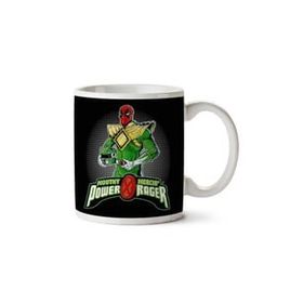 Deadpool Mighty Mercin Green Power Ranger Baskılı Kupa