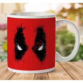 Deadpool Splattered Merc Baskılı Kupa