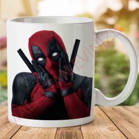 Deadpool üzgün Baskılı Kupa Bardak