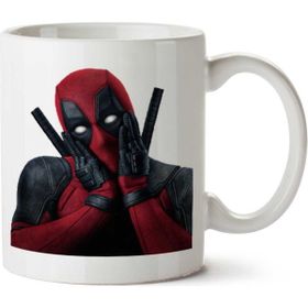 Deadpool üzgün Baskılı Kupa Bardak