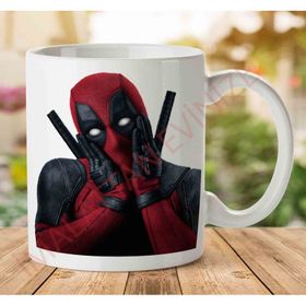 Deadpool üzgün Baskılı Kupa Bardak