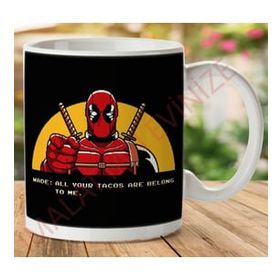Deadpool Zero Wing Baskılı Kupa