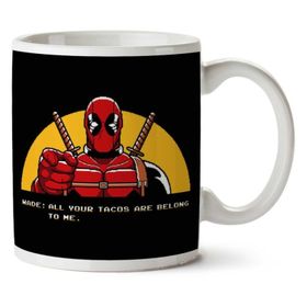 Deadpool Zero Wing Baskılı Kupa