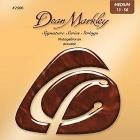 Dean Markley 2006 13-56 Vintage Bronze Medium Akustik Gitar Tel Seti
