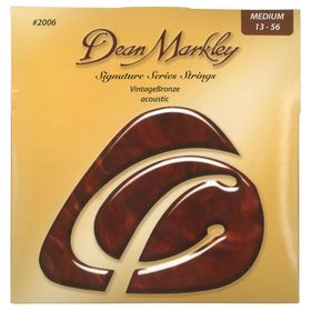 Dean Markley 2006 13-56 Vintage Bronze Medium Akustik Gitar Tel Seti