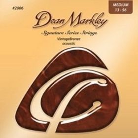 Dean Markley 2006 13-56 Vintage Bronze Medium Akustik Gitar Tel Seti