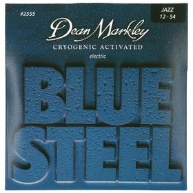 Dean Markley 2555 12-54 Blue Steel Jazz Elektro Gitar Tel Seti