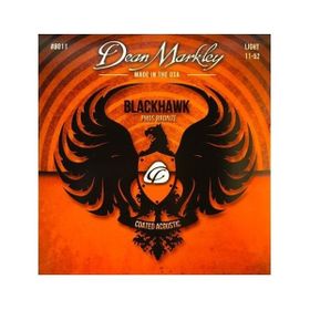 Dean Markley Blackhawk 8011 Kaplamalı 11-52 Medium Light Akustik Gitar Takım Teli