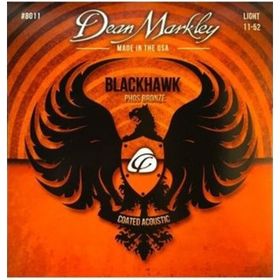 Dean Markley Blackhawk 8011 Kaplamalı 11-52 Medium Light Akustik Gitar Takım Teli