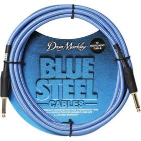 Dean Markley Blue Woven 6 m Düz L Enstrüman Kablosu