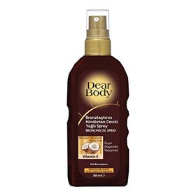 Dear Body 200 ml Hindistan Cevizi Yağlı Bronzlaştırıcı Sprey