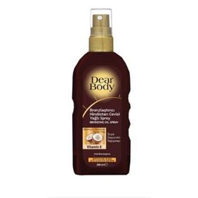 Dear Body 200 ml Hindistan Cevizi Yağlı Bronzlaştırıcı Sprey