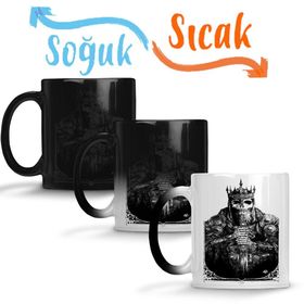 Death King Sihirli Porselen Kupa