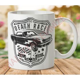 Death Race Baskılı Kupa