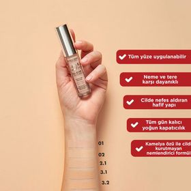 Deborah 24 Ore All Over Waterproof 02 Beige Kapatıcı