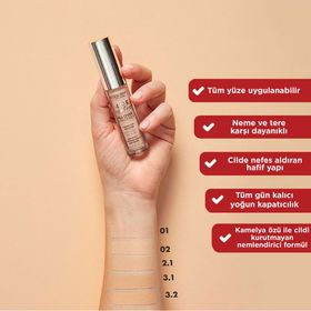 Deborah 24Ore All Over Waterproof 3.1 Nude Kapatıcı