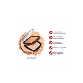 Deborah 24Ore Compact Long Lasting 02 Natural Fondöten