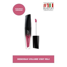 Deborah No:04 Pembe Milano Volume Vinyl Lipstick Likit Ruj