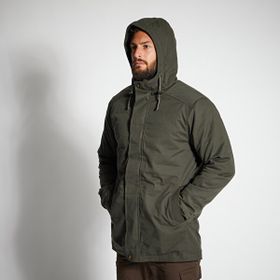 Decathlon 100 Solognac Avcılık Koyu Yeşil Erkek Mont