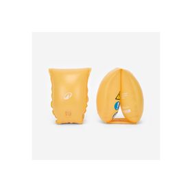 Decathlon 11/30 kg Açık Sarı Deniz Kabuğu Desenli Çocuk Yüzme Kolluğu