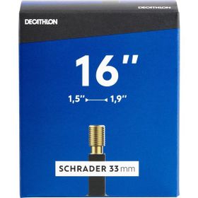Decathlon 16 inç 1,50 1,90 Kesit Schrader Valf Uyumlu İç Lastik